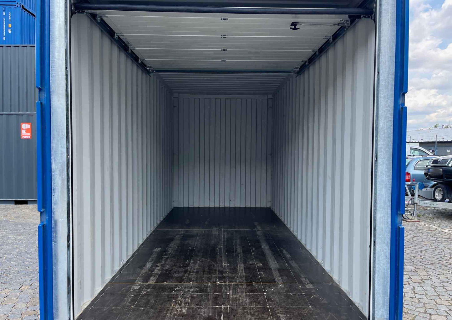 Contentor de transporte de 20 pés