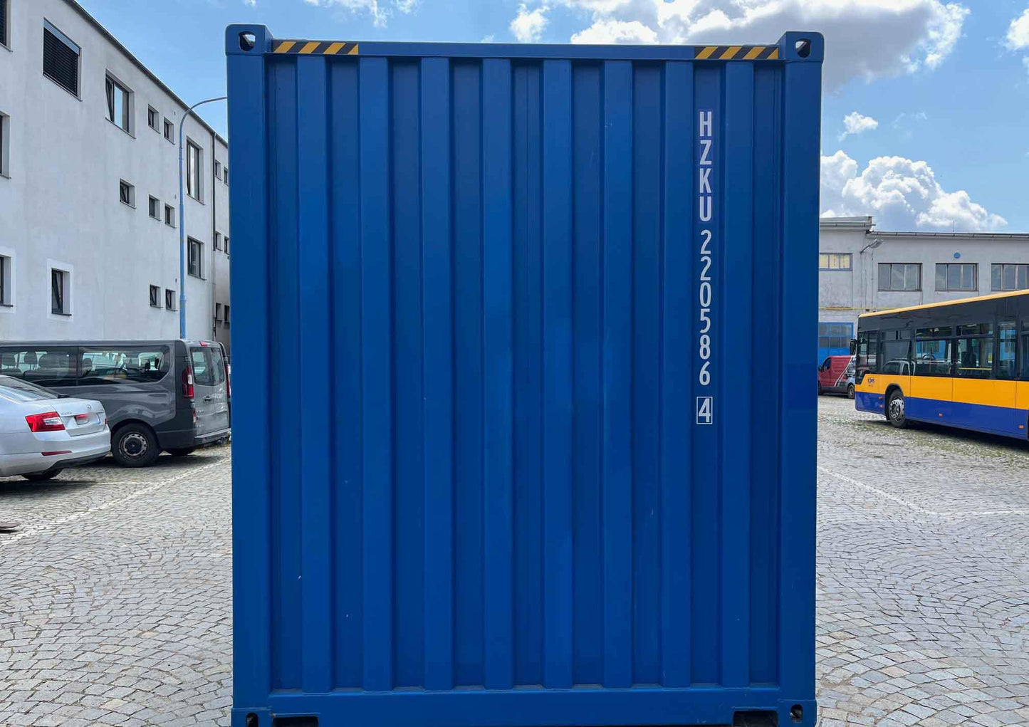 Contentor de transporte de 20 pés