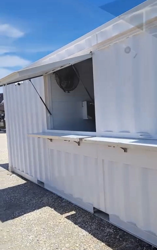 Contenedor de cafetería TRS de 20 pies