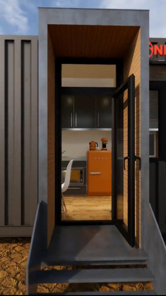 Estúdio de casa móvel