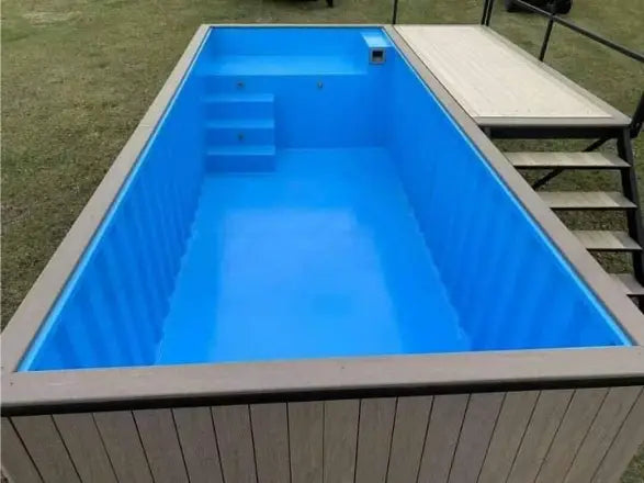 Piscina em contentor 6 m x 2,5 m