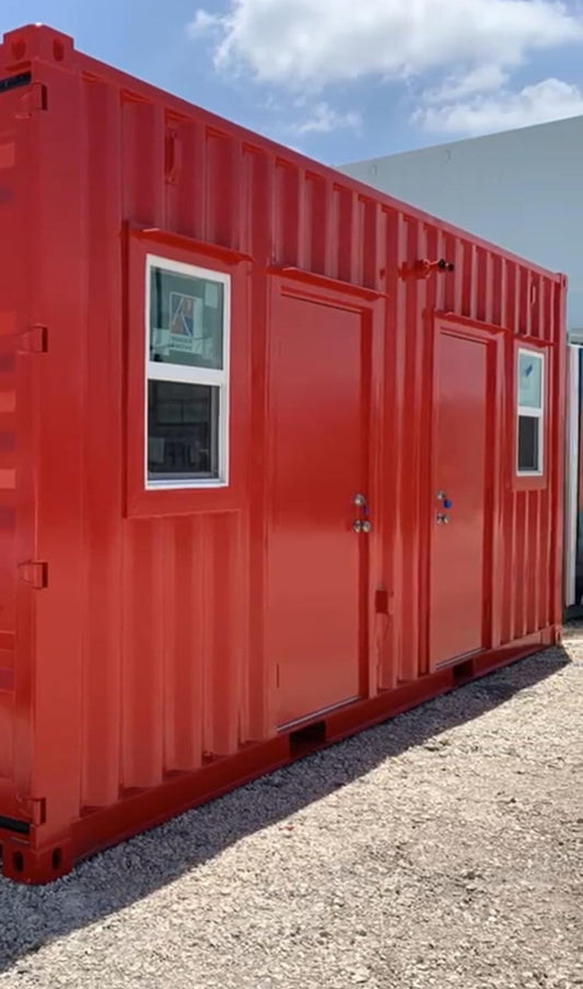 Contenedor de oficina TRM de 20 pies