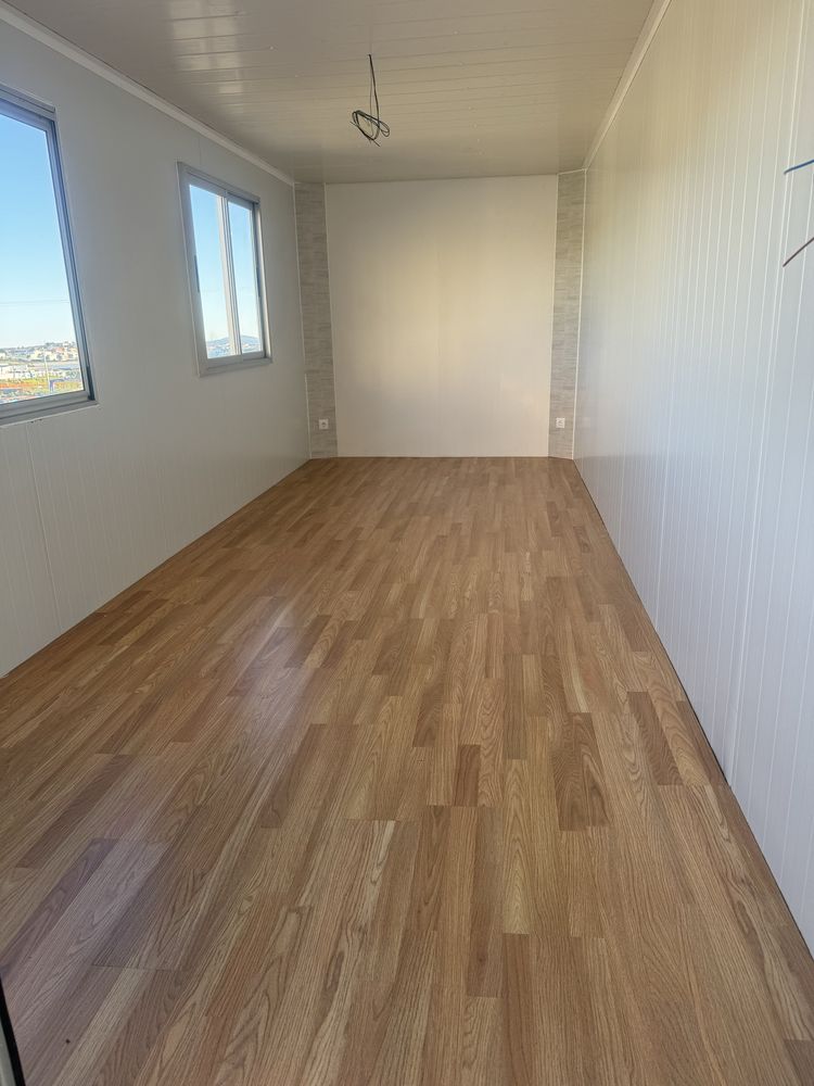 contentor de escritório com isolamento e novo painel