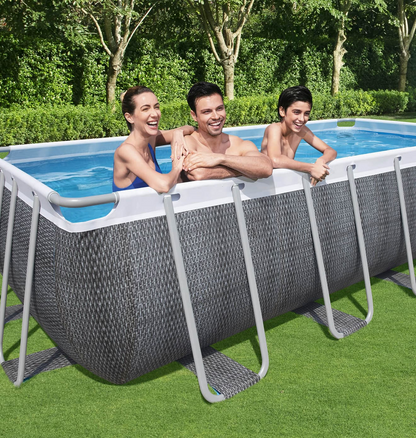 Piscina retangular Bestway Power Steel 5,49 x 2,74 A 1,22