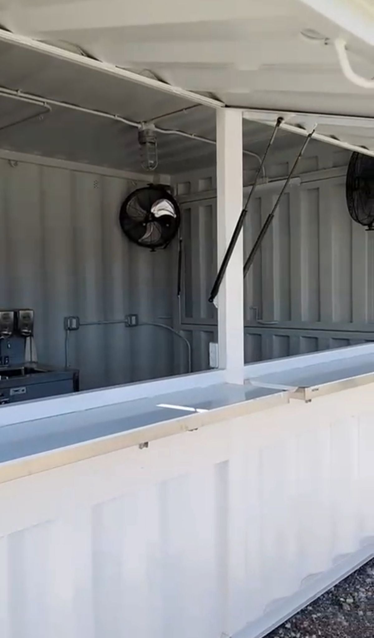 Contenedor de cafetería TRS de 20 pies
