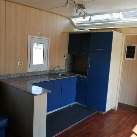 CASA MÓVEL USADA, PRÉ-FABRICADA SOBRE RODAS 10X4 (40MK) T2