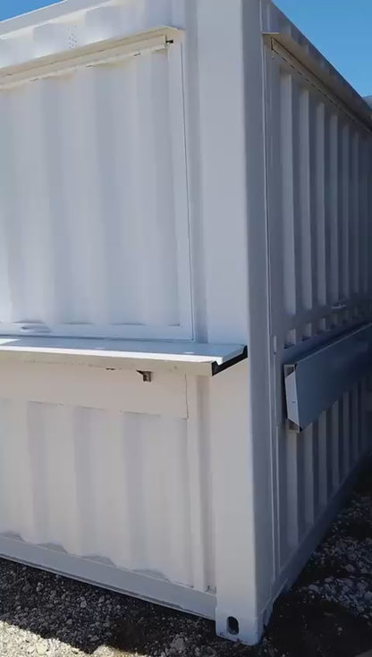 Contenedor de cafetería TRS de 20 pies