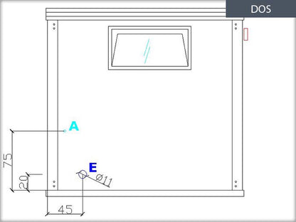 cabine wc public RDC