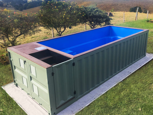 Piscina de contêiner de 20 pés