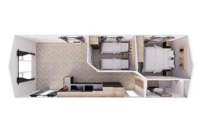 casa móvel Willerby Lumic T2 1000 mm × 380 mm